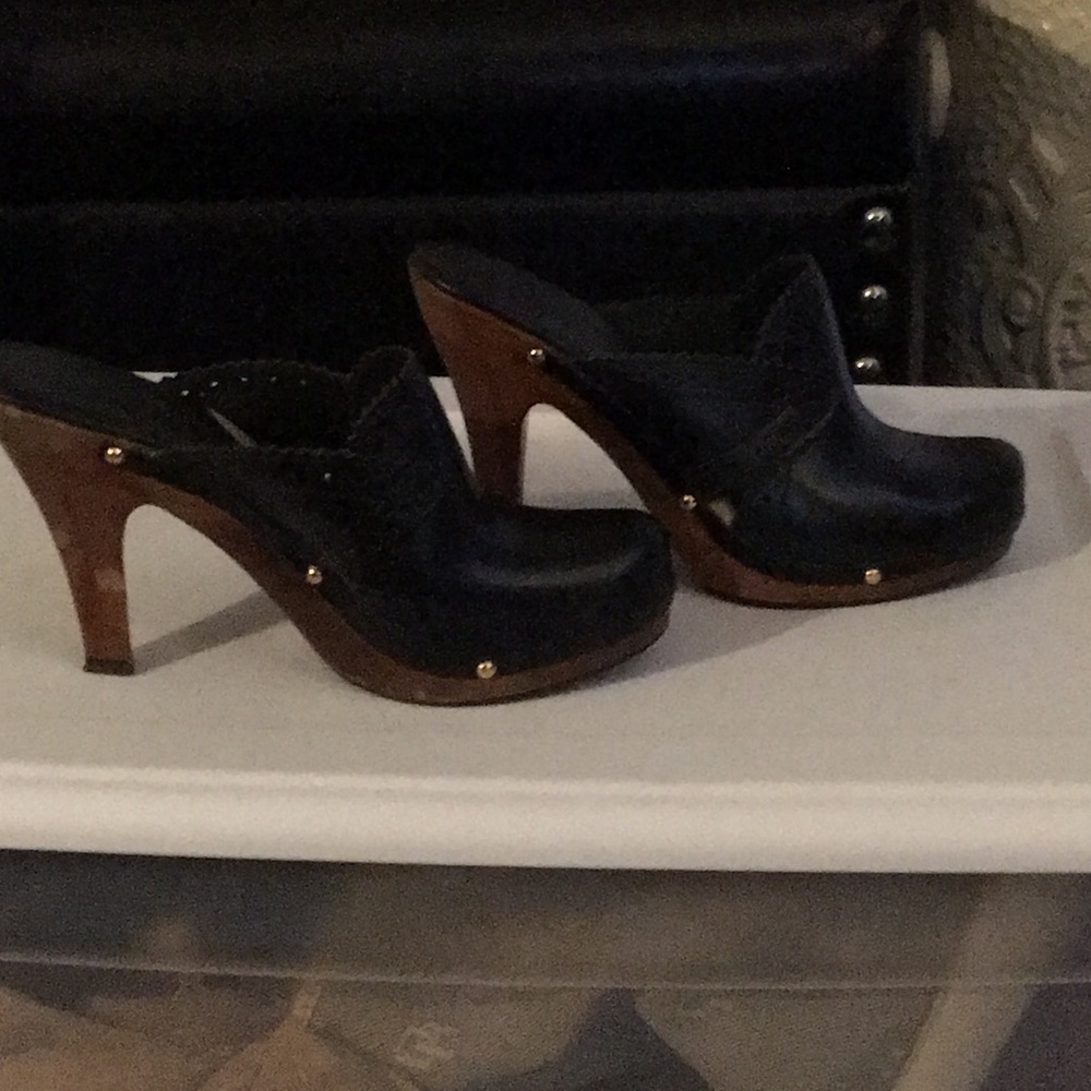 🔥HOT🔥Anne Klein high heel mules Sz 7 1/2